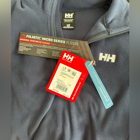 Helly Hansen Navy Daybreaker 1/2 Zip Fleece - Picture 5 of 13